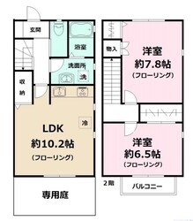 フィールドアイランドＡ棟の物件間取画像